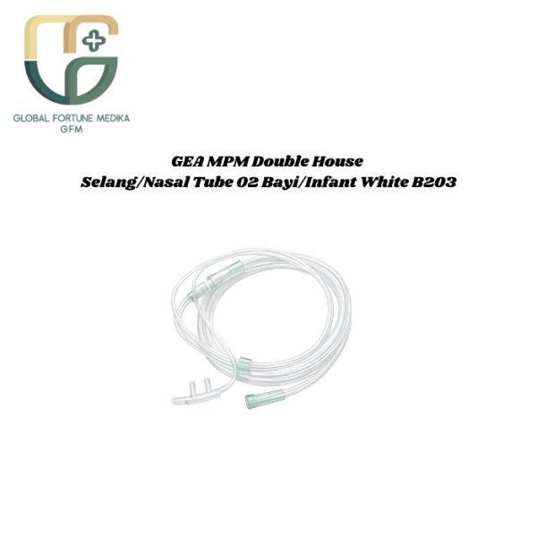 GEA MPM Double House Selang/Nasal Tube O2 Bayi/Infant White B203