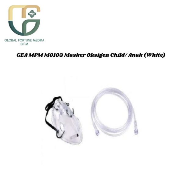 GEA MPM M0103 Masker Oksigen Child/ Anak (White)