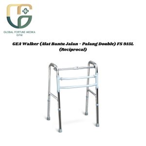 GEA Walker (Alat Bantu Jalan - Palang Double) FS 915L (Reciprocal)