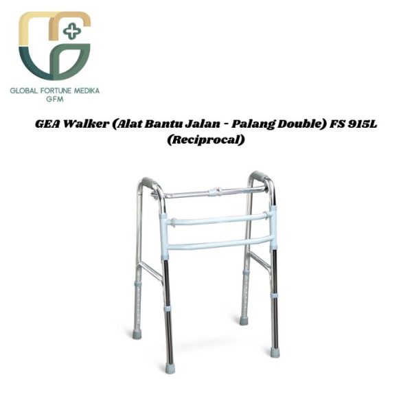 GEA Walker (Alat Bantu Jalan - Palang Double) FS 915L (Reciprocal)