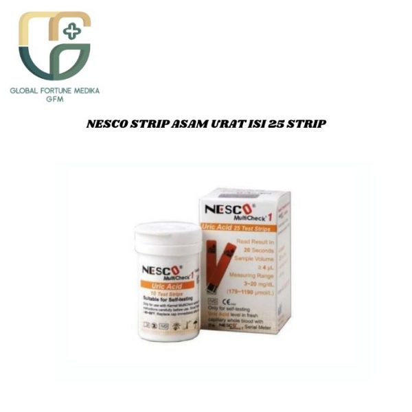 NESCO STRIP ASAM URAT ISI 25 STRIP